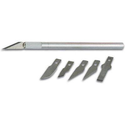 Couteau utilitaire Velleman VTK1 Argent - Précis, Compact et Durable Couteau utilitaire Velleman VTK1 Argent - Précis, Compact et Durable