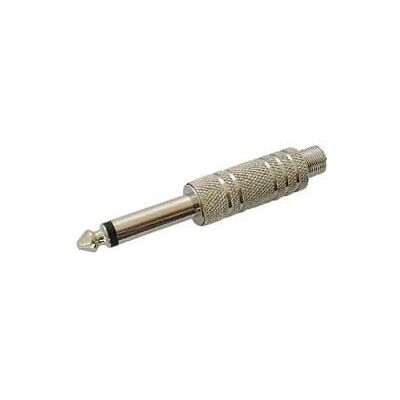 Velleman CA021 - Connecteur fil mono nickel 6,35 mm Velleman CA021 - Connecteur fil mono nickel 6,35 mm
