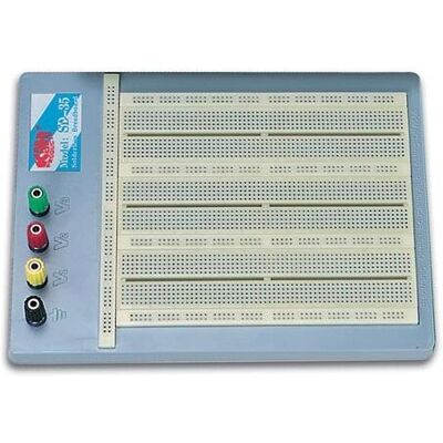 Scheda di interfaccia Velleman SD35N - Breadboard di alta qualità - 2420 contatti Scheda di interfaccia Velleman SD35N - Breadboard di alta qualità - 2420 contatti