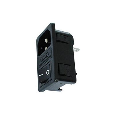 Velleman PSCM4 IEC C13 Stopcontact - Zwart Velleman PSCM4 IEC C13 Stopcontact - Zwart