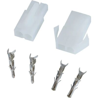 Velleman Tråd-till-tråd kontaktset - 6,2mm - 2-pol Velleman Tråd-till-tråd kontaktset - 6,2mm - 2-pol