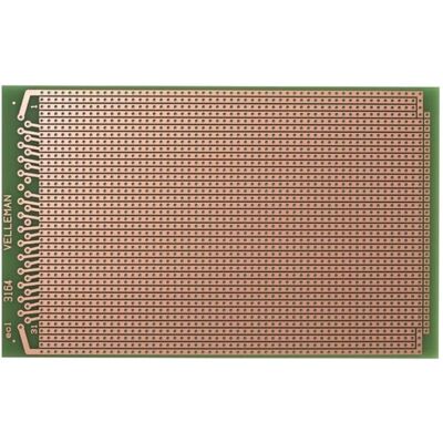 Velleman Eurocard - 100 x 160 mm - Carte monoface - Vert - Publicité Velleman Eurocard - 100 x 160 mm - Carte monoface - Vert - Publicité