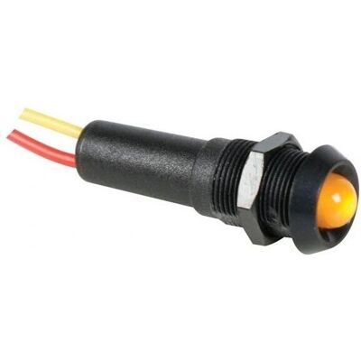 Velleman Lampe LED 5V Jaune - Boîtier Noir - Lampe LED - Publicité Velleman Lampe LED 5V Jaune - Boîtier Noir - Lampe LED - Publicité