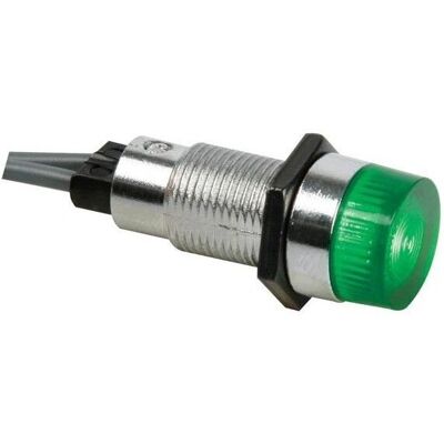 Seder 124015 Lampe Signal - Vert 13mm 12VDC - Publicité Seder 124015 Lampe Signal - Vert 13mm 12VDC - Publicité