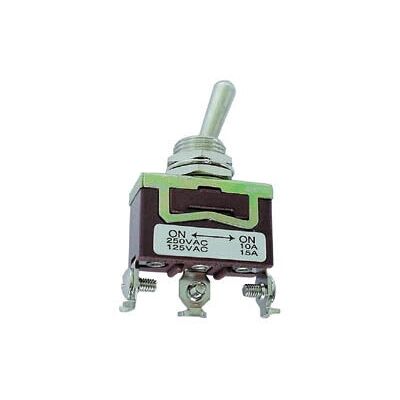 Velleman JS-510B Interrupteur électrique à levier - Résistant, 10A/250V - Publicité Velleman JS-510B Interrupteur électrique à levier - Résistant, 10A/250V - Publicité