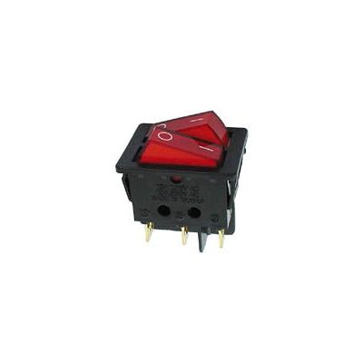 Interrupteur Velleman R900 - Marche/Arrêt DPST avec lumière néon rouge - Publicité Interrupteur Velleman R900 - Marche/Arrêt DPST avec lumière néon rouge - Publicité