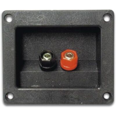 Bornes pour haut-parleurs HQ Power - Rectangulaires - Nickel - Pack de 5 - Publicité Bornes pour haut-parleurs HQ Power - Rectangulaires - Nickel - Pack de 5 - Publicité