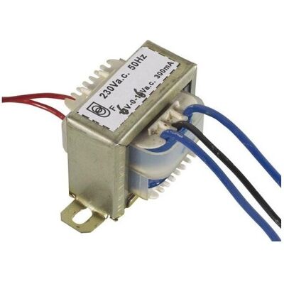 Velleman Transformateur à chassis ouvert - 3,6VA 2 x 6V - Publicité Velleman Transformateur à chassis ouvert - 3,6VA 2 x 6V - Publicité