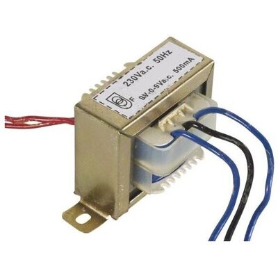 Trasformatore con telaio aperto Velleman 9 VA - trasformatore Trasformatore con telaio aperto Velleman 9 VA - trasformatore