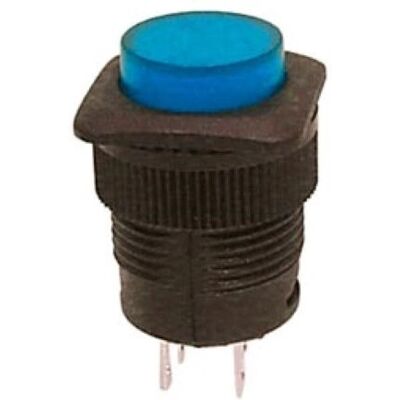 Velleman R1394B/B Interrupteur Électrique - Bouton-poussoir, LED Bleu, 16mm - Publicité Velleman R1394B/B Interrupteur Électrique - Bouton-poussoir, LED Bleu, 16mm - Publicité