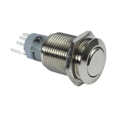 Velleman R1610 Interruptor Botão de Níquel - Interruptores Velleman R1610 Interruptor Botão de Níquel - Interruptores