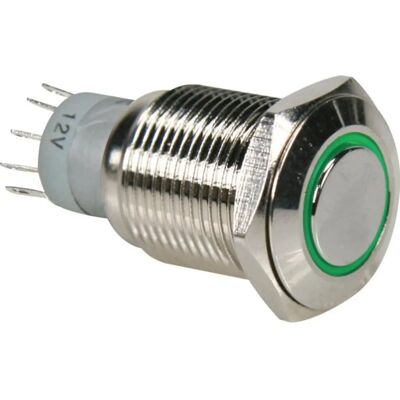 Velleman R1600G Interrupteur Bouton-Poussoir Vert - Type Électrique - Publicité Velleman R1600G Interrupteur Bouton-Poussoir Vert - Type Électrique - Publicité