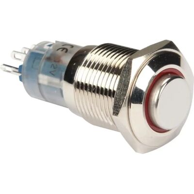 Velleman R1710R Interrupteur métallique - Rouge - Marche/Arrêt - SPDT - Publicité Velleman R1710R Interrupteur métallique - Rouge - Marche/Arrêt - SPDT - Publicité