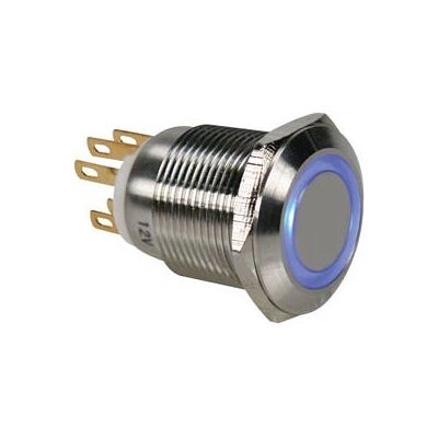 Velleman R1900B Interrupteur Bouton-Poussoir - SPDT 19mm - Publicité Velleman R1900B Interrupteur Bouton-Poussoir - SPDT 19mm - Publicité