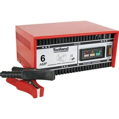 Velleman - Laddare för 12 V bly-syra batterier - 6 A Velleman - Laddare för 12 V bly-syra batterier - 6 A
