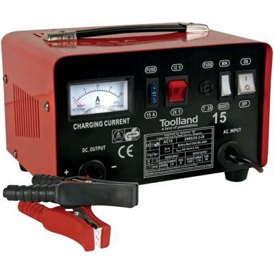 Toolland Acculader 12/24 V - Loodzuur, Boost 9A Toolland Acculader 12/24 V - Loodzuur, Boost 9A