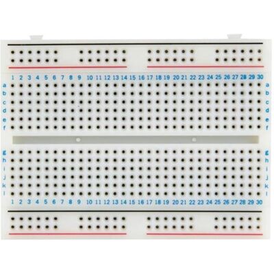Velleman Høj-kvalitets breadboard - 456 huller - Elektroniske prototype tests Velleman Høj-kvalitets breadboard - 456 huller - Elektroniske prototype tests