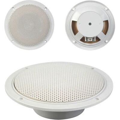 Velleman Waterproof 5" Dual Cone Indoor/Outdoor Speakers - 80W Velleman Waterproof 5" Dual Cone Indoor/Outdoor Speakers - 80W