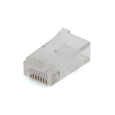 Velleman 8P8C/6 Drahtverbinder Transparent - Stecker Velleman 8P8C/6 Drahtverbinder Transparent - Stecker