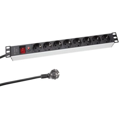 Perel PDU Multipresa 8 vie per rack Perel PDU Multipresa 8 vie per rack