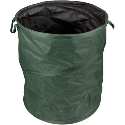 Sacco per Rifiuti da Giardino Perel - Pieghevole, 150 L, Manici, Verde Scuro/Nero - Sacco per Rifiuti di Giardino Sacco per Rifiuti da Giardino Perel - Pieghevole, 150 L, Manici, Verde Scuro/Nero - Sacco per Rifiuti di Giardino