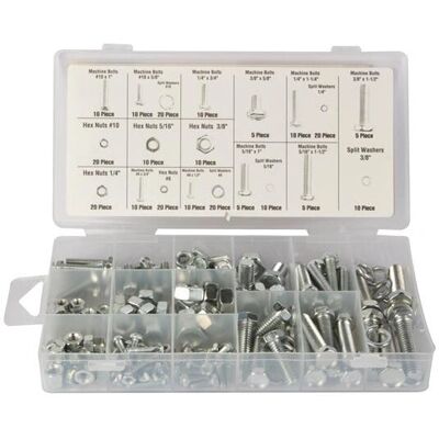 Velleman Velleman Nut and Bolt Assortment - 240 pcs - Screw/Bolt Set Velleman Velleman Nut and Bolt Assortment - 240 pcs - Screw/Bolt Set