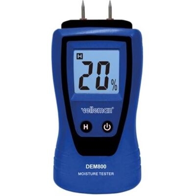 Velleman Feuchtemessgerät - Digital LCD, 5-70% Luftfeuchtigkeit Velleman Feuchtemessgerät - Digital LCD, 5-70% Luftfeuchtigkeit