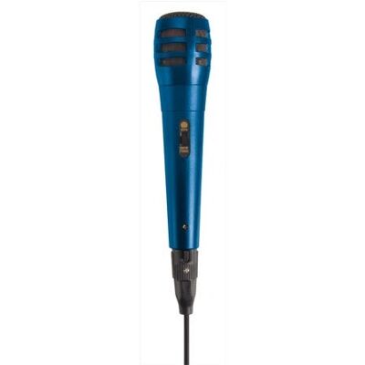 Velleman MIC11BL Micrófono dinámico - Azul - Unidireccional - 80-12000Hz Velleman MIC11BL Micrófono dinámico - Azul - Unidireccional - 80-12000Hz