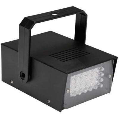 HQ Power HQ-Power Mini Stroboscoop - Compact, Draagbaar, Zwart HQ Power HQ-Power Mini Stroboscoop - Compact, Draagbaar, Zwart
