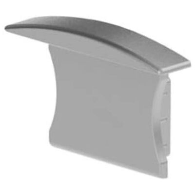 Velleman Aluminium-Endkappe für eingelassenes LED-Profil Slimline 15 mm - Silber Velleman Aluminium-Endkappe für eingelassenes LED-Profil Slimline 15 mm - Silber