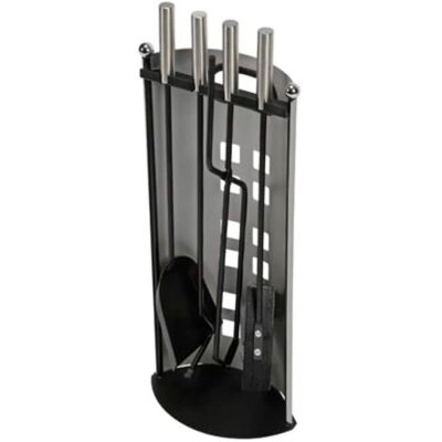 Accesorios para Chimenea Velleman BB50112 - Plateado - 58x22x14 cm Accesorios para Chimenea Velleman BB50112 - Plateado - 58x22x14 cm