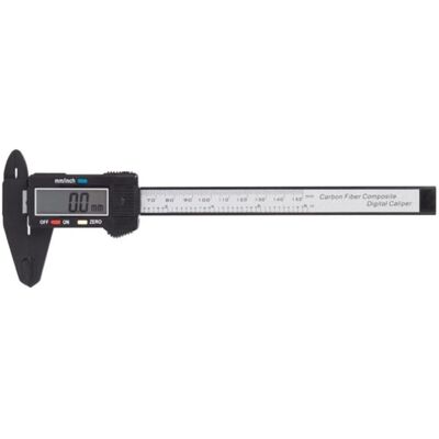 paquímetro digital Toolland 150mm - Grande display LCD - Plástico paquímetro digital Toolland 150mm - Grande display LCD - Plástico