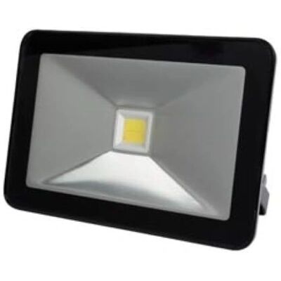 Perel LED Flutlicht - 10 W, Weiß, Schwarz - Innen/Außen - Fluter Perel LED Flutlicht - 10 W, Weiß, Schwarz - Innen/Außen - Fluter