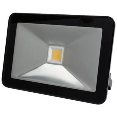Proyector LED Perel - 20 W, negro, 2050 lm - Iluminación exterior Proyector LED Perel - 20 W, negro, 2050 lm - Iluminación exterior