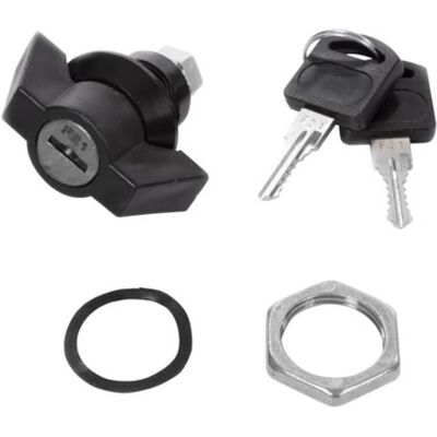 Perel BG24 Black Mailbox Lock - Mailbox Lock with 2 Keys Perel BG24 Black Mailbox Lock - Mailbox Lock with 2 Keys