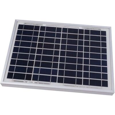 Perel Polycrystalline Solar Panel - 10 W 12 V - High Efficiency Perel Polycrystalline Solar Panel - 10 W 12 V - High Efficiency