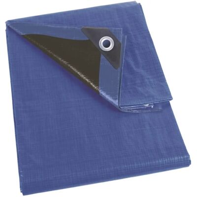 Lona Velleman - Azul/Negro - Súper Resistente - 5 x 8 m - Lona Lona Velleman - Azul/Negro - Súper Resistente - 5 x 8 m - Lona