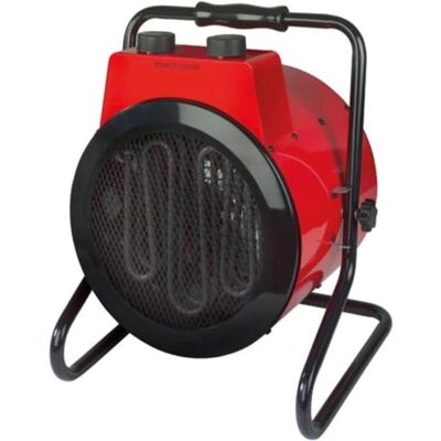 Chauffage à Ventilateur Portable Perel - 2 réglages - 3000 W - Usage intérieur - Publicité Chauffage à Ventilateur Portable Perel - 2 réglages - 3000 W - Usage intérieur - Publicité