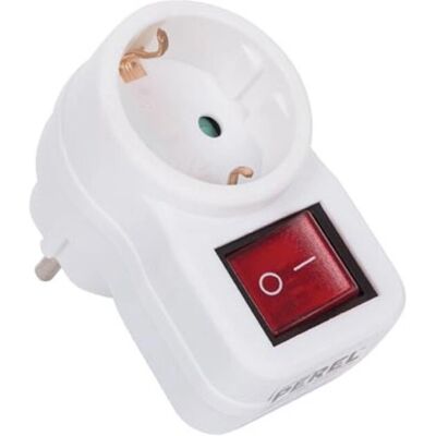 Velleman EB1SWN-G Stopcontact - Type F - Wit Velleman EB1SWN-G Stopcontact - Type F - Wit