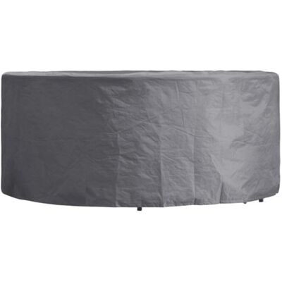 Perel Gartencover für Gartenmöbel - Grau - Rund - Ø 260 cm x 85 cm Perel Gartencover für Gartenmöbel - Grau - Rund - Ø 260 cm x 85 cm
