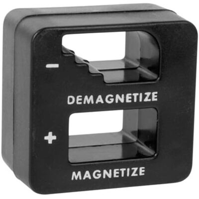 Toolland Magnetisierer und Entmagnetisierer - Kompaktes Schwarzes Werkzeug Toolland Magnetisierer und Entmagnetisierer - Kompaktes Schwarzes Werkzeug