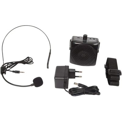 HQ Power HQ-Power Tragbarer Stimmverstärker - 5 W, Schwarz HQ Power HQ-Power Tragbarer Stimmverstärker - 5 W, Schwarz