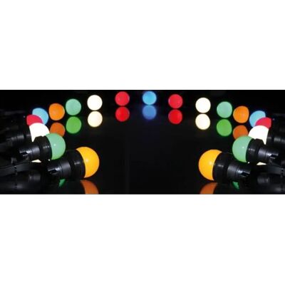 HQ Power Lampada LED 10 pezzi - Grigia - Colorata - 24x5x37cm HQ Power Lampada LED 10 pezzi - Grigia - Colorata - 24x5x37cm