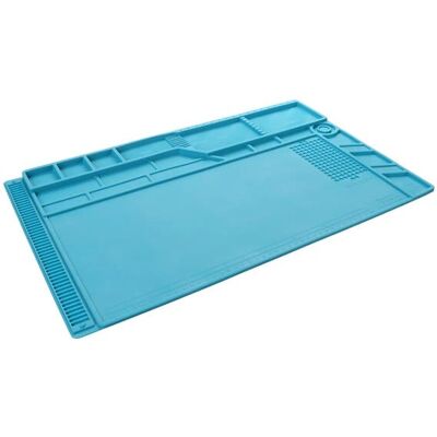 Velleman AS12 Tapis de soudure en silicone - 550x350 mm - Publicité Velleman AS12 Tapis de soudure en silicone - 550x350 mm - Publicité