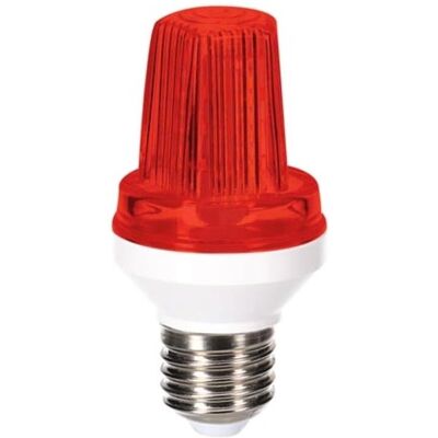 Velleman Mini Lâmpada Estroboscópica LED - Roseta E27 - 3 W - Vermelha Velleman Mini Lâmpada Estroboscópica LED - Roseta E27 - 3 W - Vermelha
