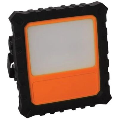 Perel Faretto LED ricaricabile - Dimming 20W - IP54 - Nero Perel Faretto LED ricaricabile - Dimming 20W - IP54 - Nero