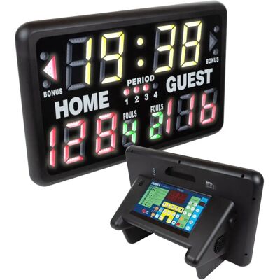Perel Modèle de Table - Tableau de Score Numérique, Multisport, Portable Perel Modèle de Table - Tableau de Score Numérique, Multisport, Portable
