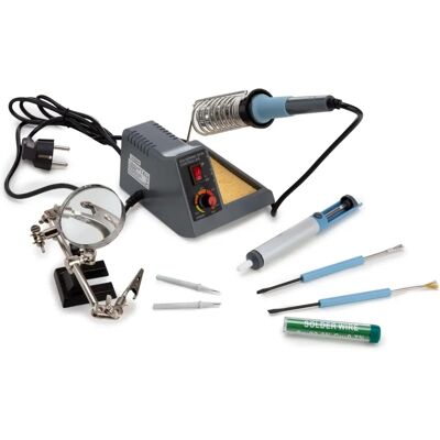 Velleman Lötstation - Einstellbar 40-48 W - Blau Velleman Lötstation - Einstellbar 40-48 W - Blau