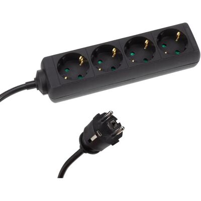 HQ Power 4-fach Steckdosenleiste - 5m IP20 HQ Power 4-fach Steckdosenleiste - 5m IP20