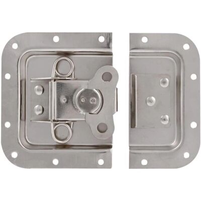 HQ Power HQ-Power Lock - Fecho para flight case - Metal Branco - 171x126mm HQ Power HQ-Power Lock - Fecho para flight case - Metal Branco - 171x126mm